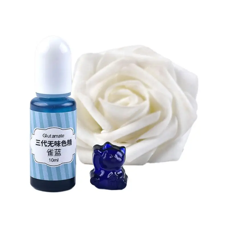 

24 Colors Epoxy Pigment Liquid Pearl Coloring Dye Ink Diffusion UV Resin Crafts