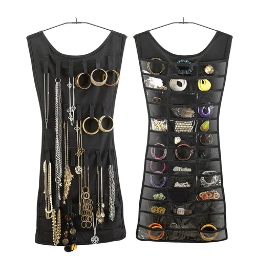 Держатель для ювелирных изделий 30 карманов двухсторонний органайзер хранения