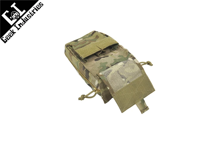 Outdoor Sports GI-2089MC Tactical Vest Accessories CP Camouflage Original Fabric Ifak Medical Pouch Tool Bag