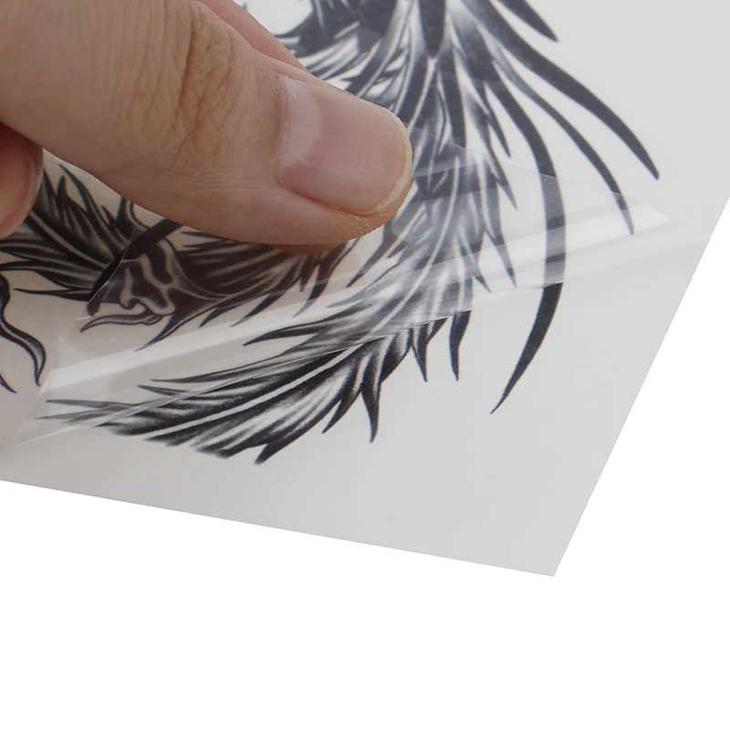 

1Pcs Fashion Design Disposable Removable Dragon Tattoo Sticker Waterproof Temporary 3D Arm Leg Body Art Sticker