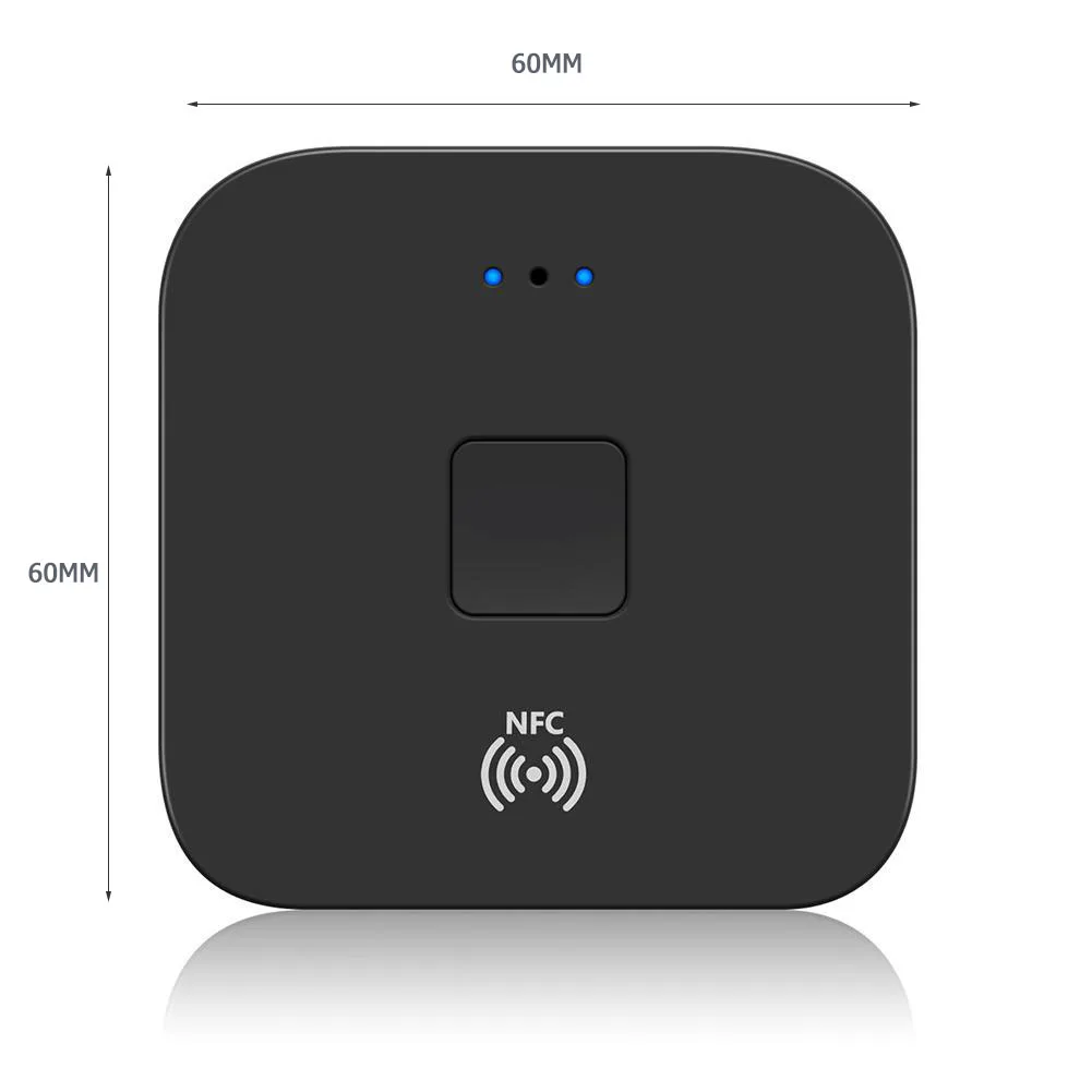 Беспроводной Bluetooth 5 0 аудио приемник APTX LL AUX RCA NFC 3 мм Jack адаптер ключ для