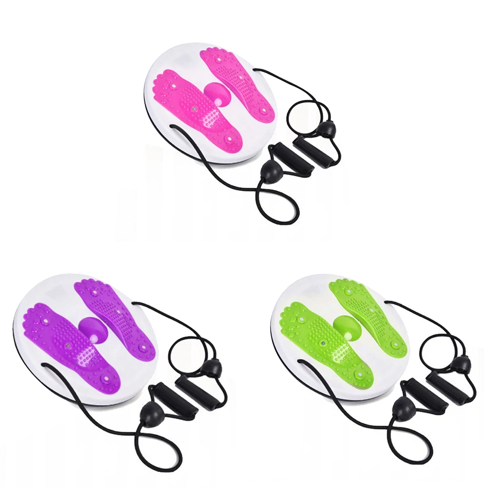 

Тарелка для йоги, скручивающаяся доска с устойчивой веревкой для похудения, живота, ног для фитнеса, талии, упражнений, баланса, бодибилдинг...