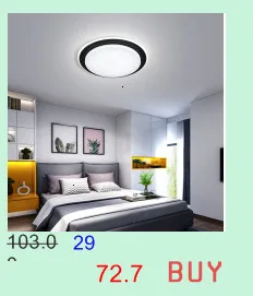 Chandelierrec Moden светодиодный потолочный светильник Домашнее освещение светильники Алюминиевый AC85-265V потолочный светильник для гостиной спальни низкие потолки