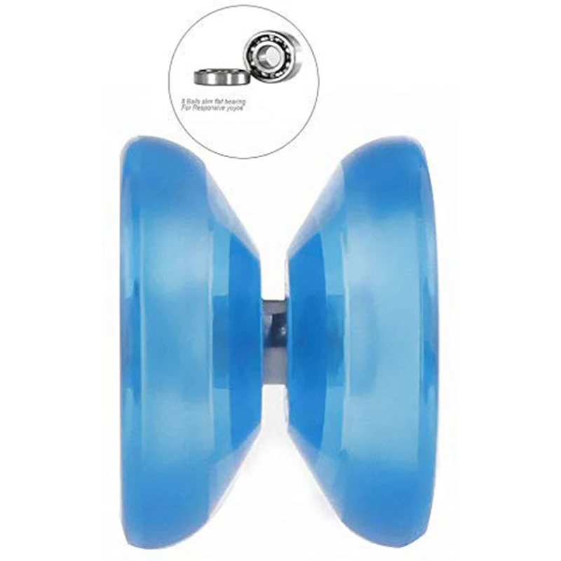 MAGIC YOYO Crystal Blue K1 отзывчивый мяч Yoyo 3 струны + перчатка сумка подарок | Игрушки и