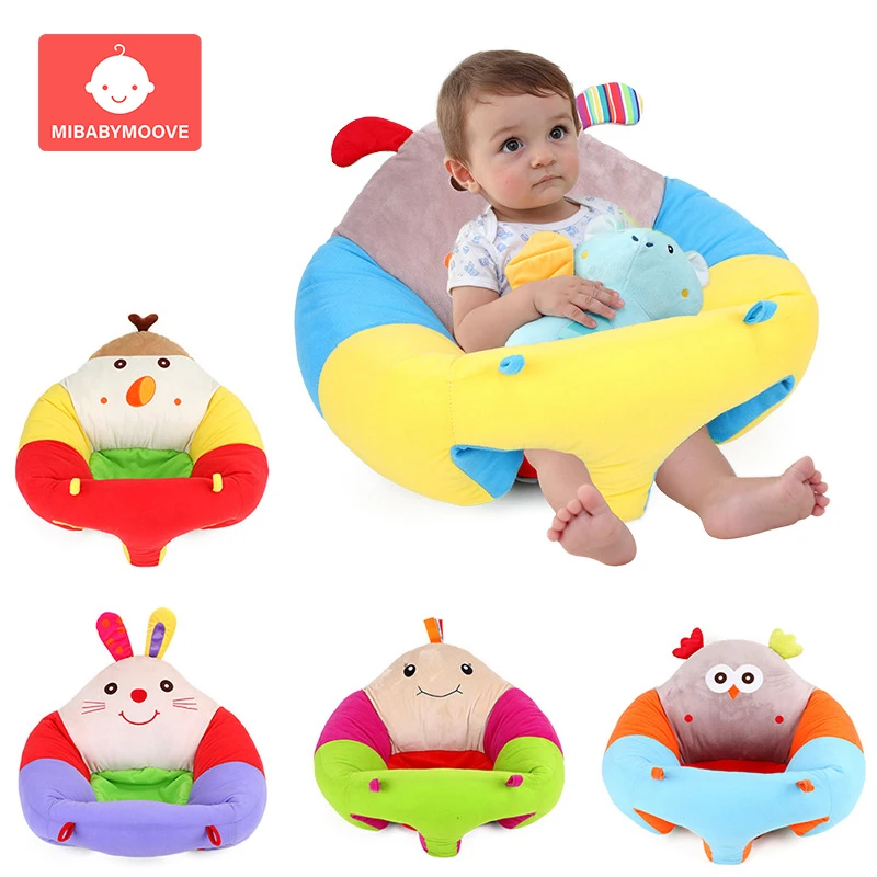 Мультяшная хлопковая подушка для сидения малышей детское сиденье младенцев