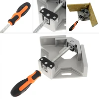 right angle clip single handle 90 degree aluminum alloy right angle clip woodworking frame folder glass right angle tool