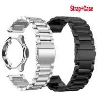 stainless steel strapprotective case for huawei gt2 gt3 46mm 42mm watch 3 pro 48mm watch band wrist bracelet belt accessory