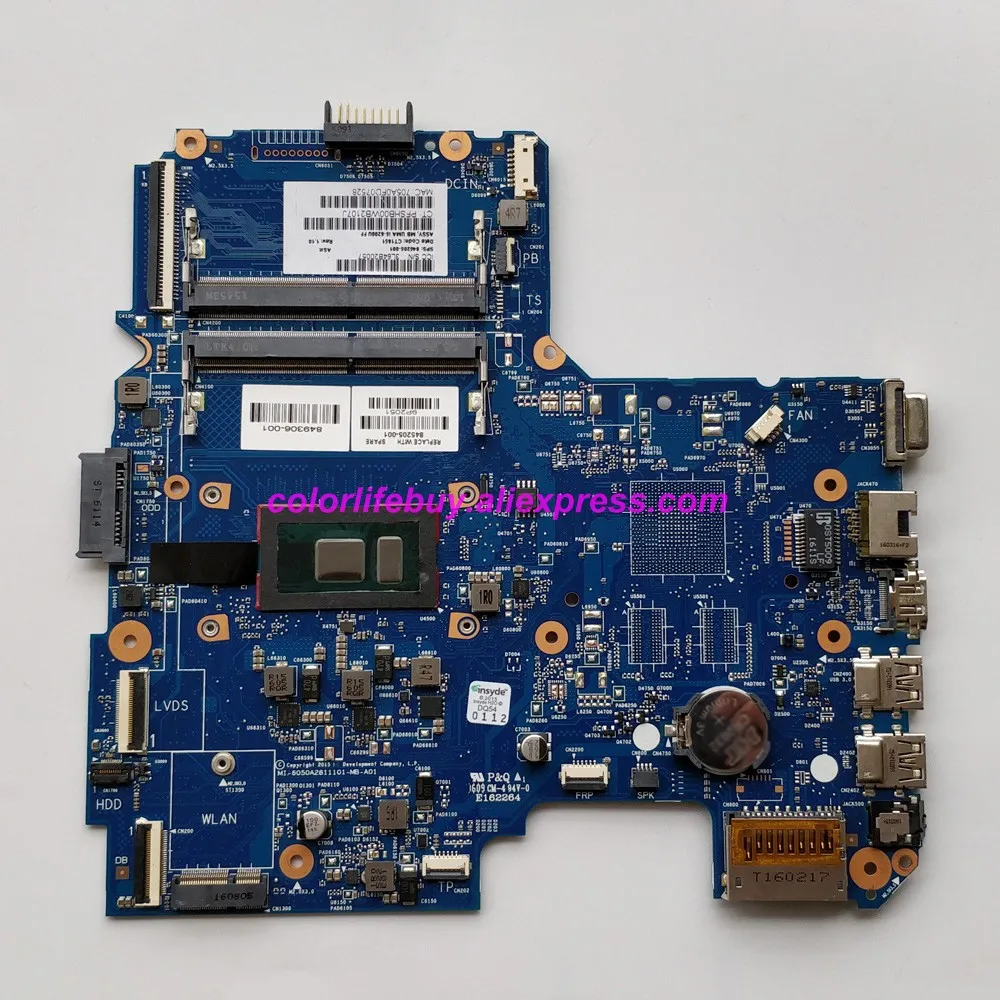 

Genuine 845205-001 845205-601 6050A2811101-MB-A01 UMA w i5-6200U CPU Laptop Motherboard for HP 340 348 G3 NoteBook PC