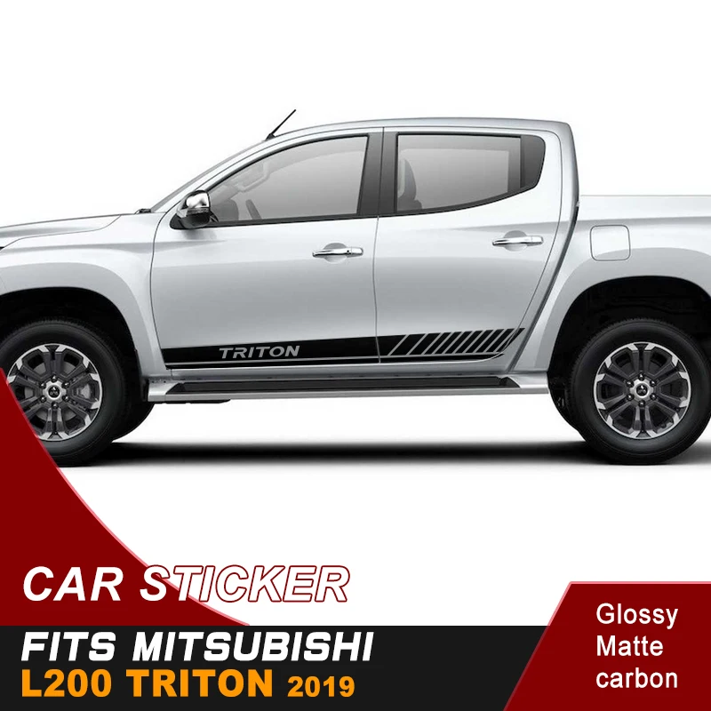 Автомобильные наклейки 2 шт. боковая Талия автомобильный Стайлинг гоночная