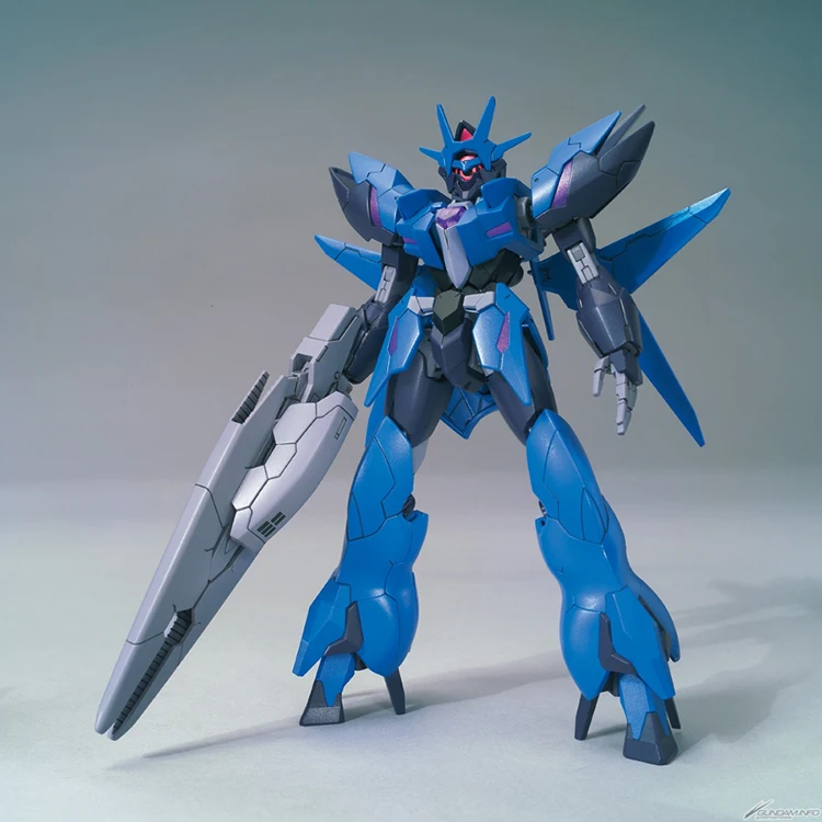 Оригинальная модель BAMDAI Gundam HG 1/144 ALUS EARTHREE GUNDAM Mobile сборная экшн-фигурки | Игрушки и