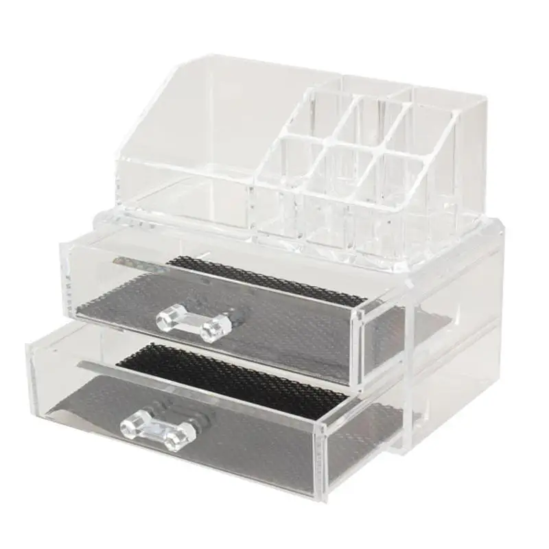 

Acrylic Cosmetic Organizer Drawer Makeup Case Storage Insert Holder Box