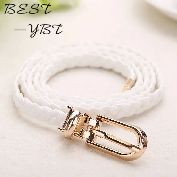 Новый Модный женский ремень женские кожаные ремни с металлической пряжкой