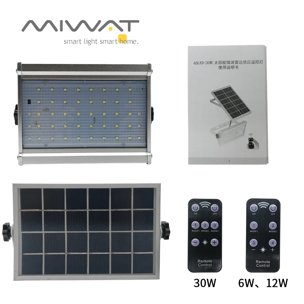 Светодиодные прожекторы на солнечной батарее уличные фонари для сада газона