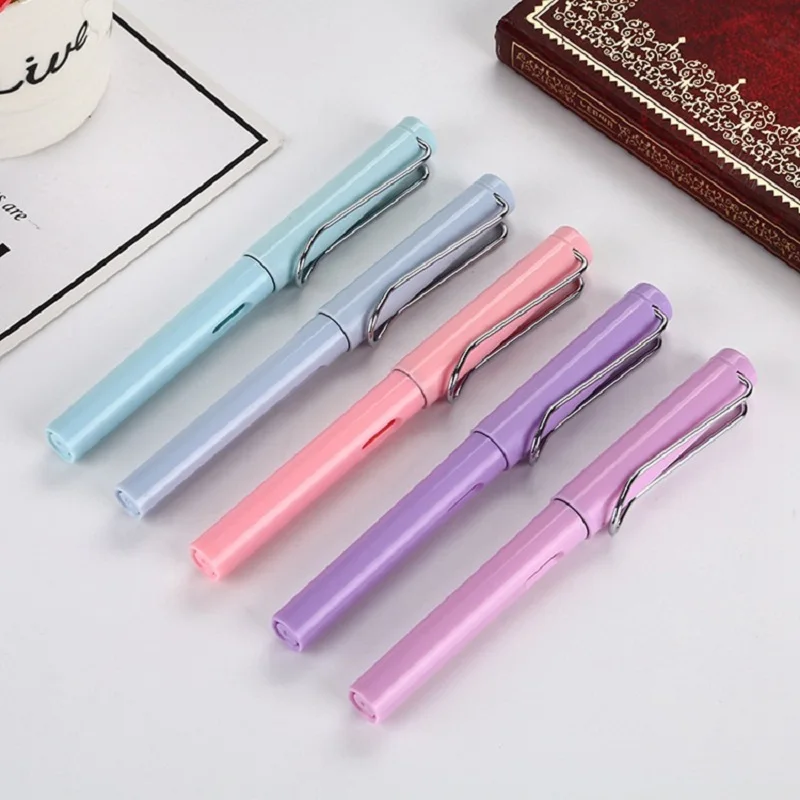 Авторучка цветная деловая ручка практическая каллиграфия супер дешевая