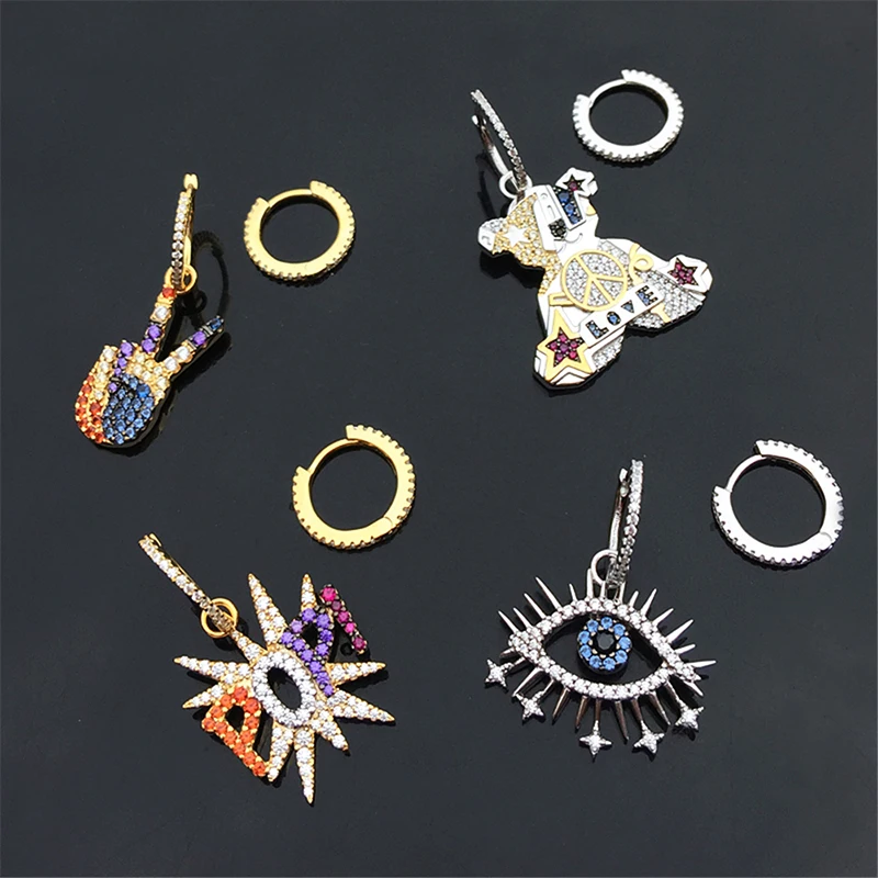 

Женские асимметричные серьги из серебра s925 пробы с динозаврами