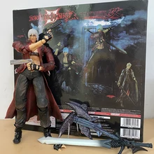 Play Arts Kai Dante Action Figure Cloud J Devil May-Cry Figure Model Toy Doll Gift Boy 12 inch