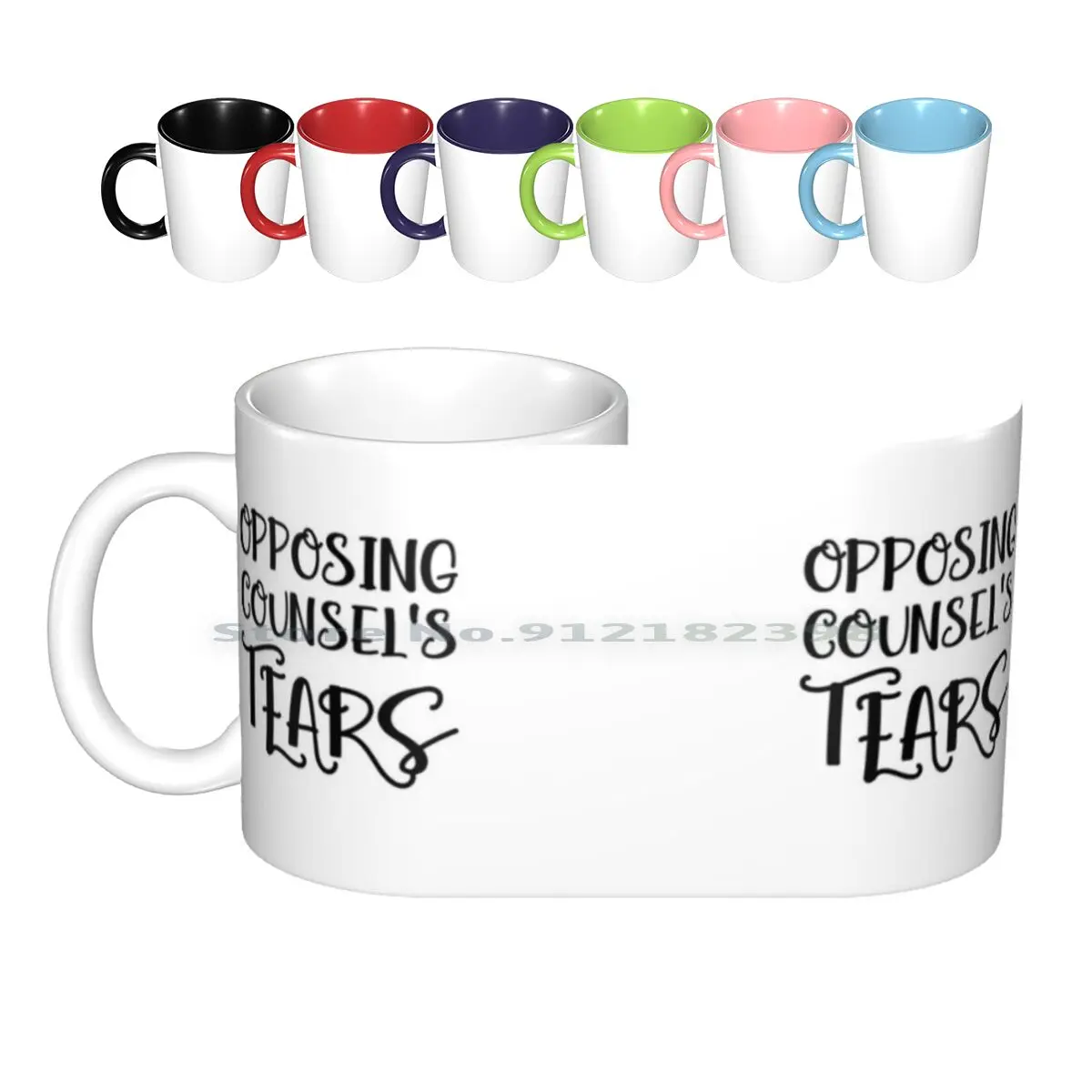 

Opposing Counsel's Tears - Lawyer Ceramic Mugs Coffee Cups Milk Tea Mug Coffee Funny Cute Tea Funny Cute Funny Coffee Quotes Cup