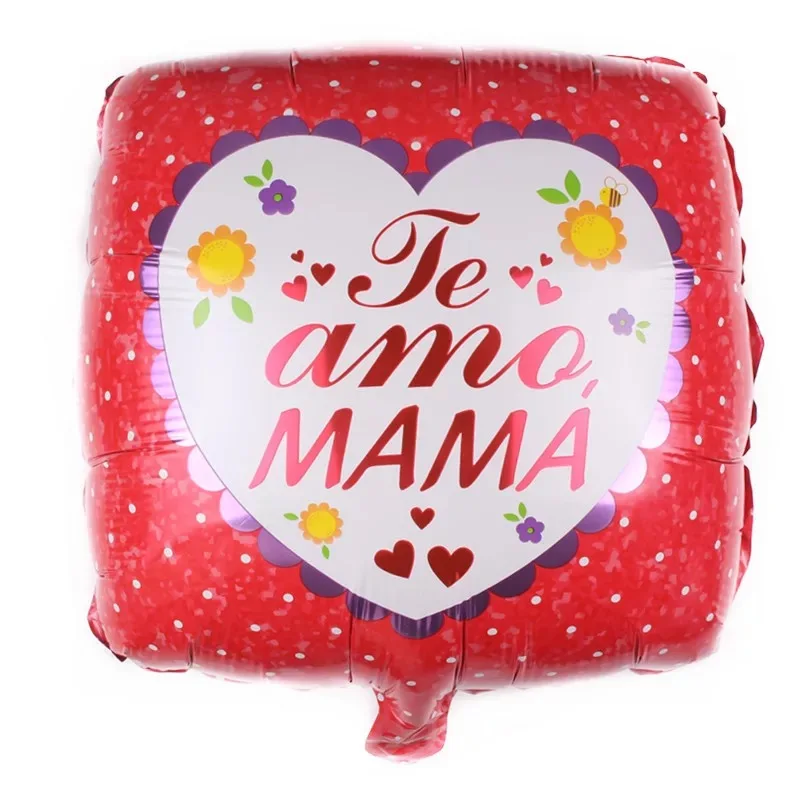 18 дюймовые надувные гелиевые шары Feliz Dia Mama испанские для матери 50 шт. украшения