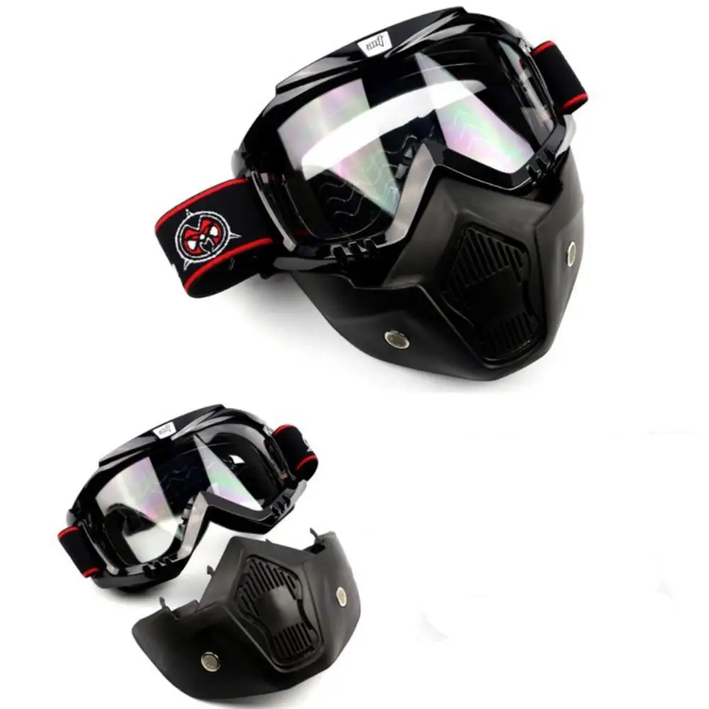 Мотоциклетные очки HiMISS ветрозащитные для мотокросса противотуманная