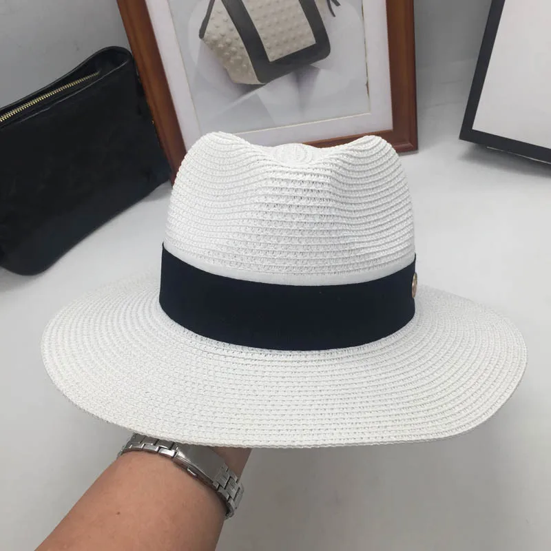 Новая соломенная шляпа Sir M на весну и лето для отдыха от солнца гребаные шапки в