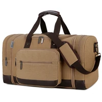 men multi functional large travel organizer dropshipping canvas travel duffle bags high quality travel hand luggage bag