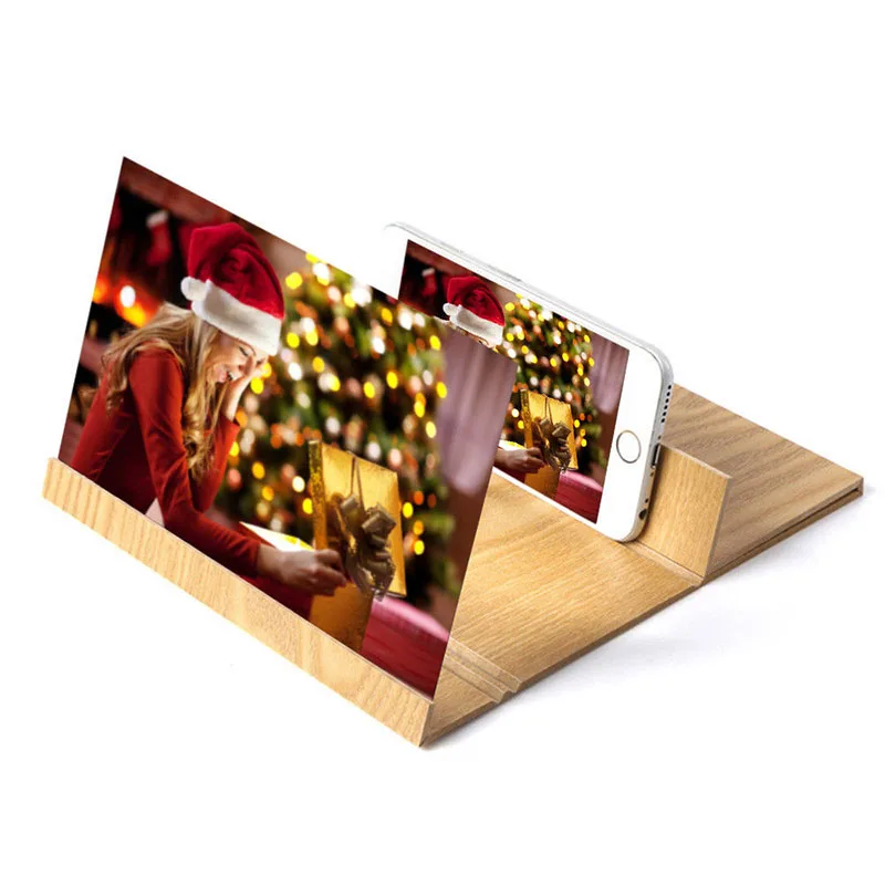 12-дюймовый стереоскопический усилитель деревянный кронштейн складная подставка