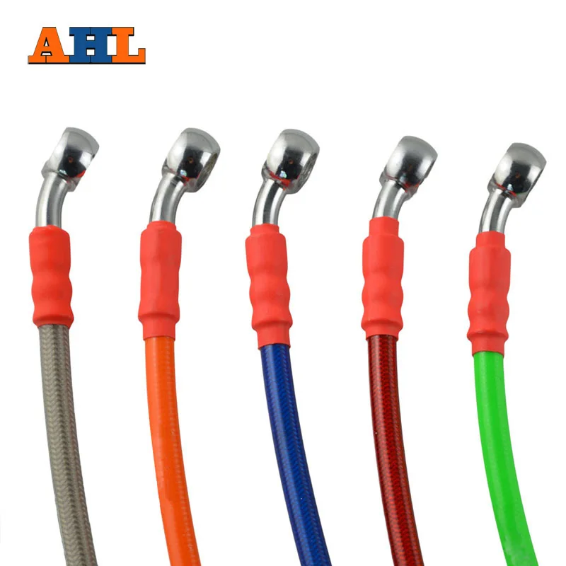 

AHL Motorcycle Parts 110cm Brake Line Clutch Oil Hose Line Pipe For Motorcycle Bike Red / Blue / Orange / Green / Silver