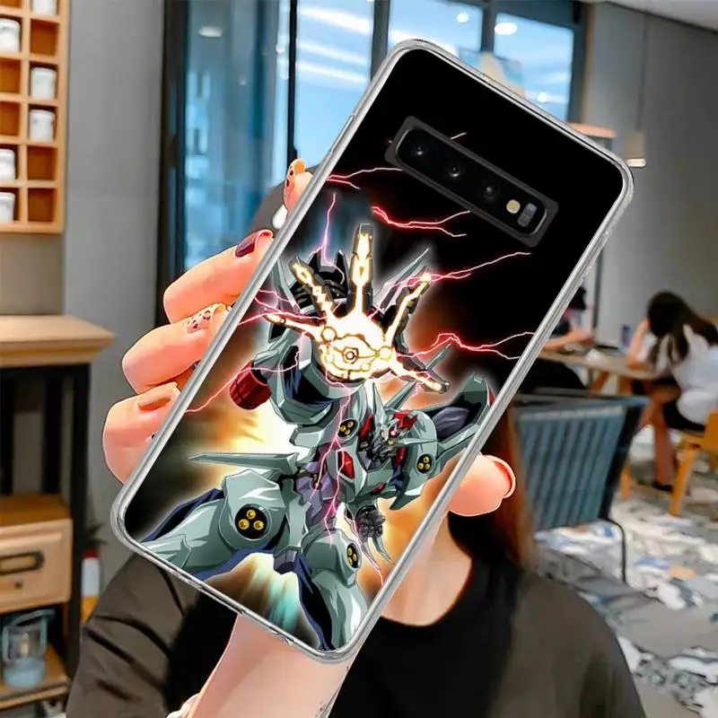

Gundam Phone Case For Samsung S6 S7 S7edge shell TPU cases for Samsung S10 S10 plus E S8 S8plus S9 S9plus cover