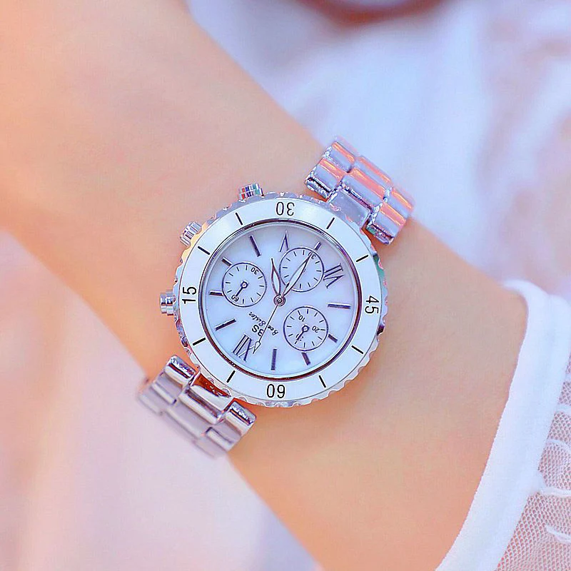 2019 деловые кварцевые часы известного бренда Bu алмазные из нержавеющей стали