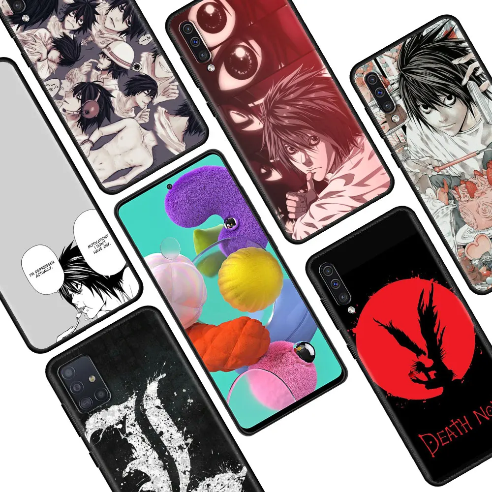 

Anime Manga Death Note Ryuk Phone Case for Samsung Galaxy A51 A71 A21s A12 A31 A41 A32 A02s A11 A72 A52 A42 5G A01 A91 Cover