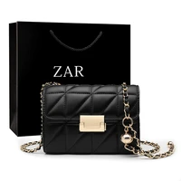 za womens cross chain handbag small bracelet fashion senior designer pu leather luxury