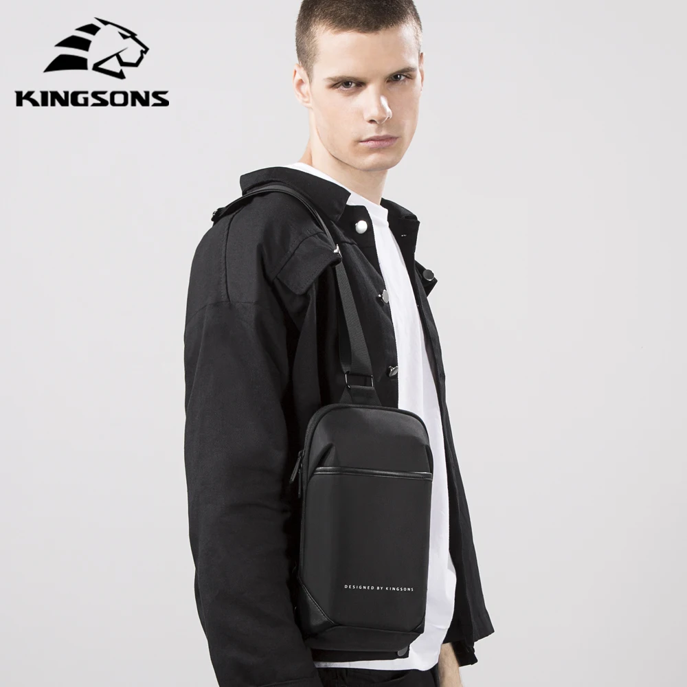 

USB charging casual men's crossbody bags for men