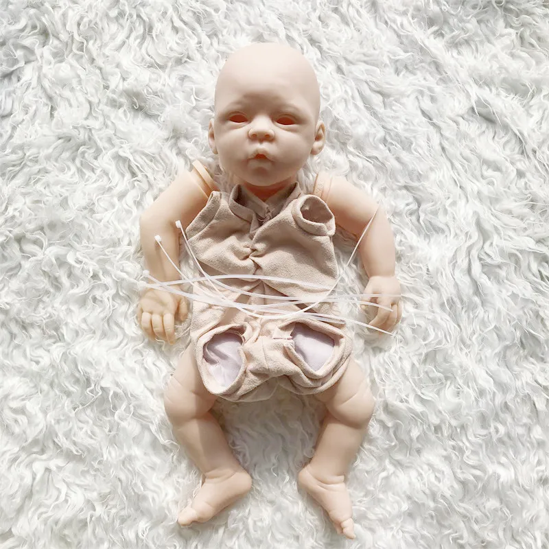 

Кукла реборн, Реалистичная мягкая на ощупь кукла Santina, 18 дюймов, свежий цвет с тканевым корпусом