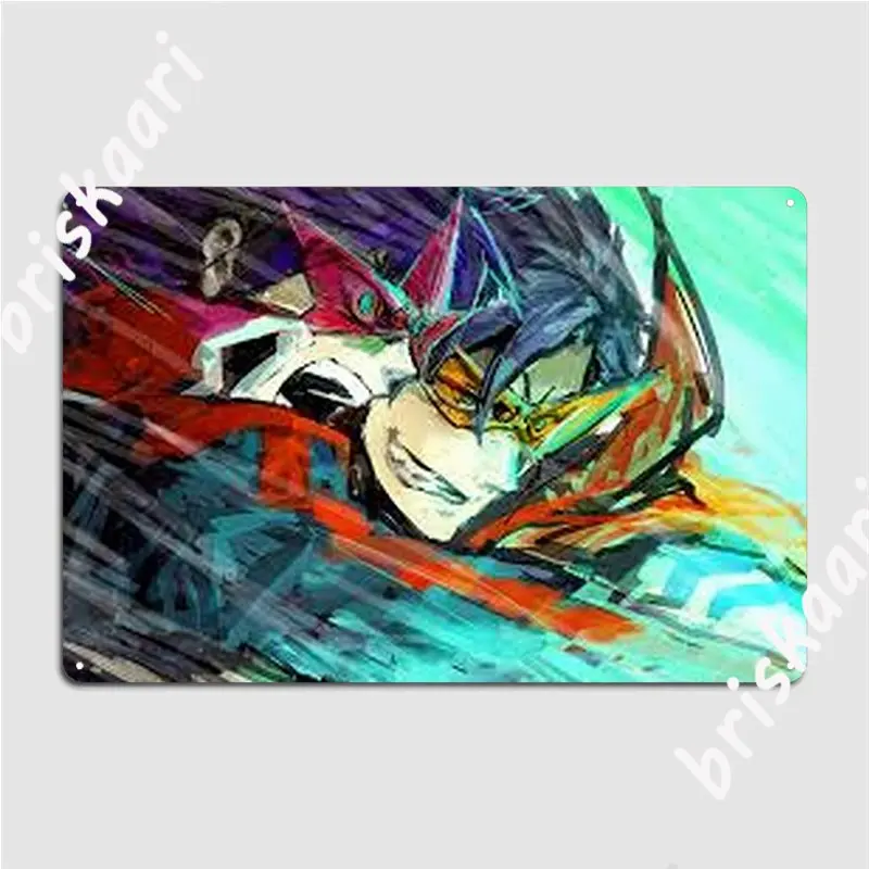 Металлический знак Tengen Toppa Gurren Lagann настенное украшение для паба бара пещера