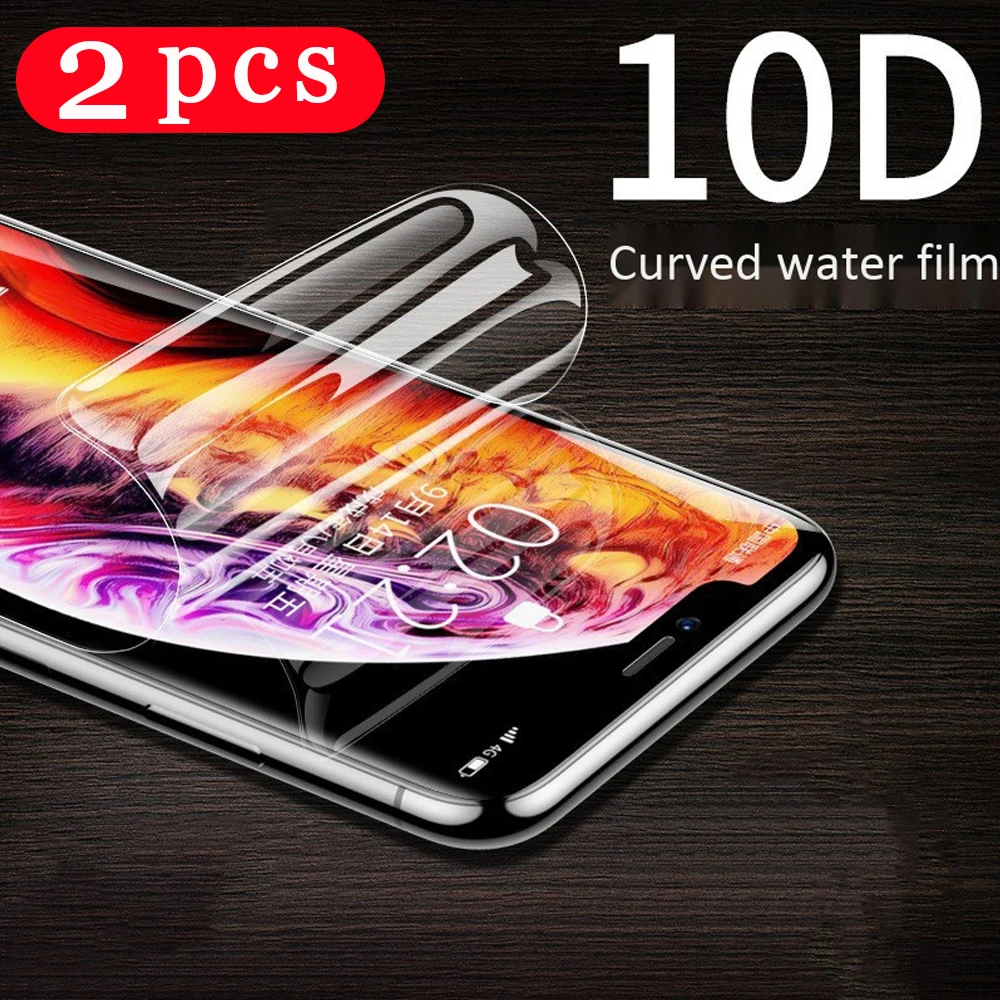 

2Pcs soft full cover for huawei nova 3 3i 3e 4 4e protective hydrogel film phone screen protector nova 5 5i pro 5t 5z Not Glass