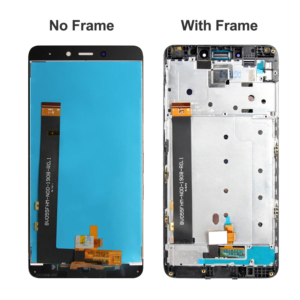 Для 5," Xiaomi Redmi Note 4 MTK Helio версия ЖК-дисплей+ сенсорный экран панель дигитайзер сборка Замена