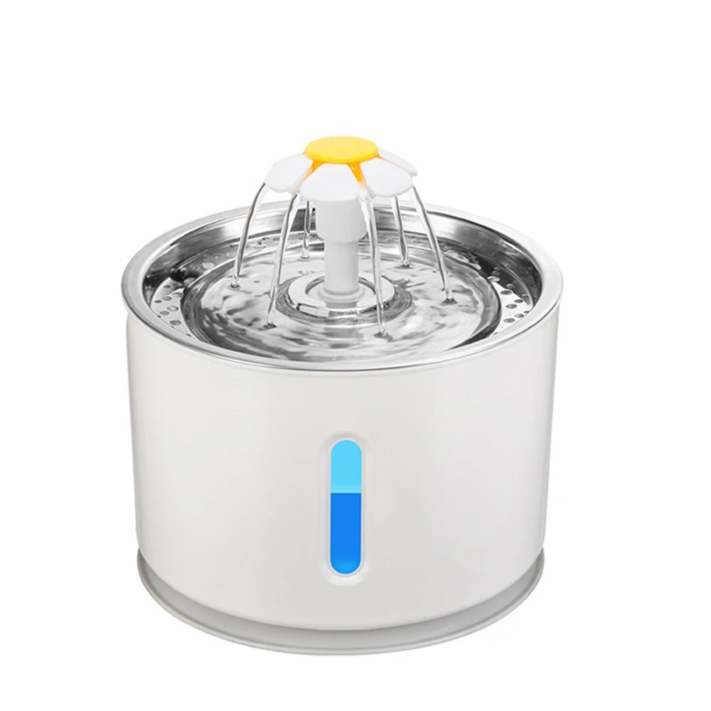 

1.6L Electric Water Fountain Automatic Cat Water Fountain Dog Cat Pet Drinker Bowl Pet Cat Drinking Fountain Dispenser
