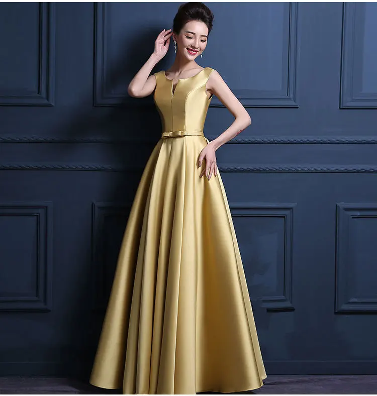 Женское элегантное вечернее платье с V-образным вырезом и открытой спиной |