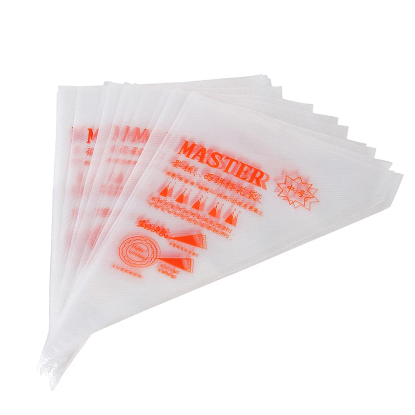 100 шт. Еда Класс Пластик Одноразовые кондитерский мешок насадка для выпечки