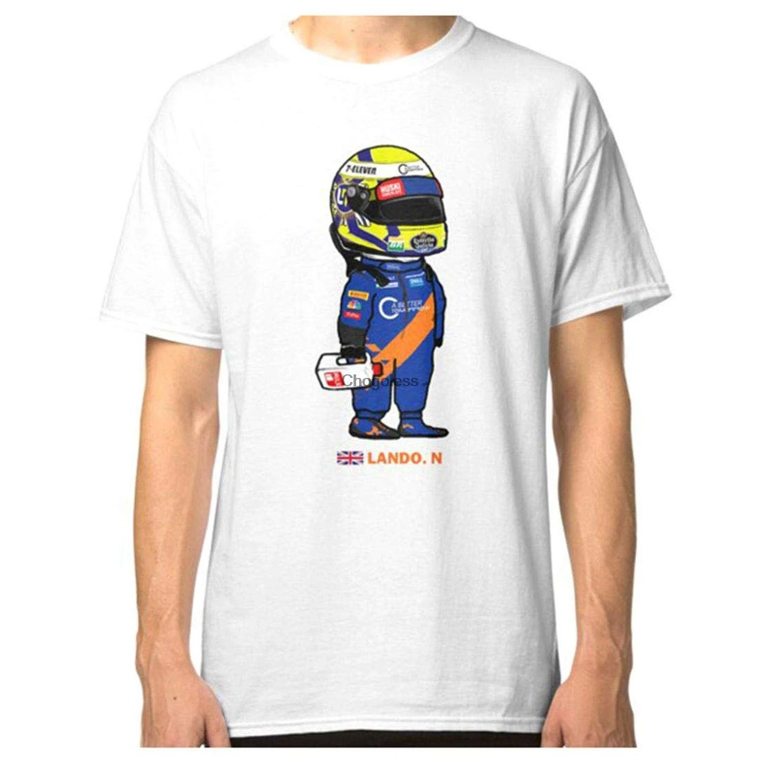 

Lando Norris and The Milk Classic Tshirt DMN T-Shirt Black