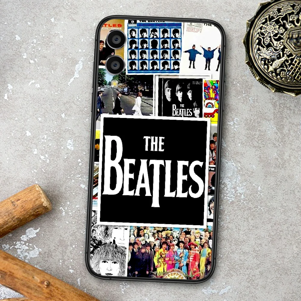 

Beatle Rock Band Phone Case For Huawei Honor 6A 7A 7C 8 8A 8X 9 9X 10 10i 20 Lite Pro Play black Back Tpu Bumper Fashion Cover