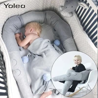 newborn baby bed bumper infant bed crib protection kid baby bedding accessories 185cm children crocodile pillow toddler room toy