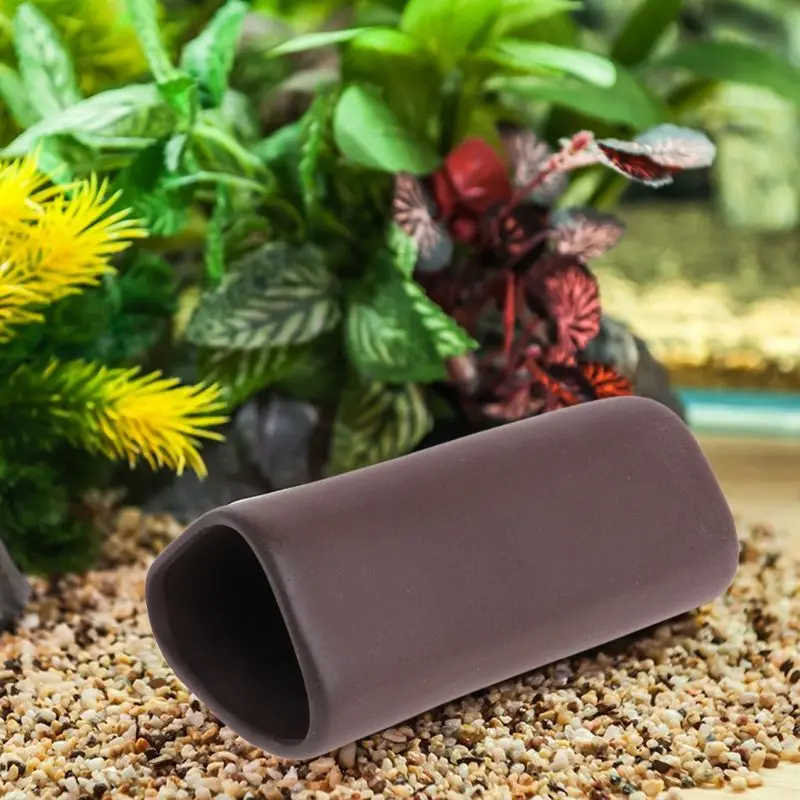 Треугольники Форма глиняный горшок рыбы домик для креветок пещера укрытие