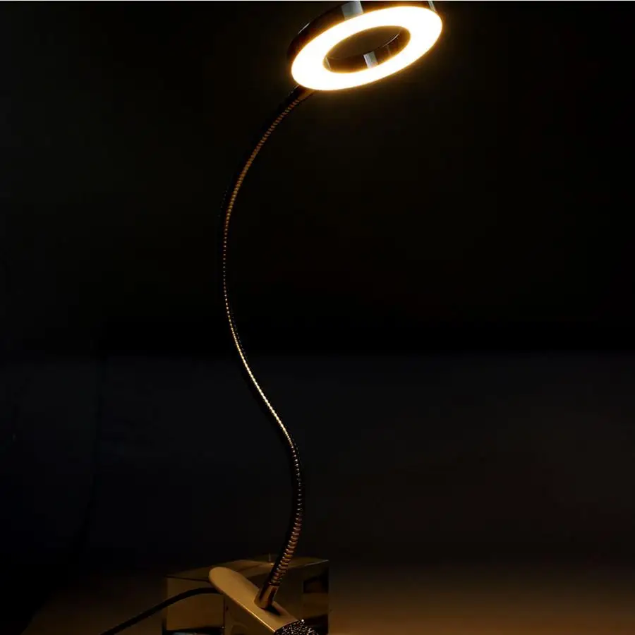 USB круг макияж лампа для бровей губ татуировки Красота светодиодные фонари с