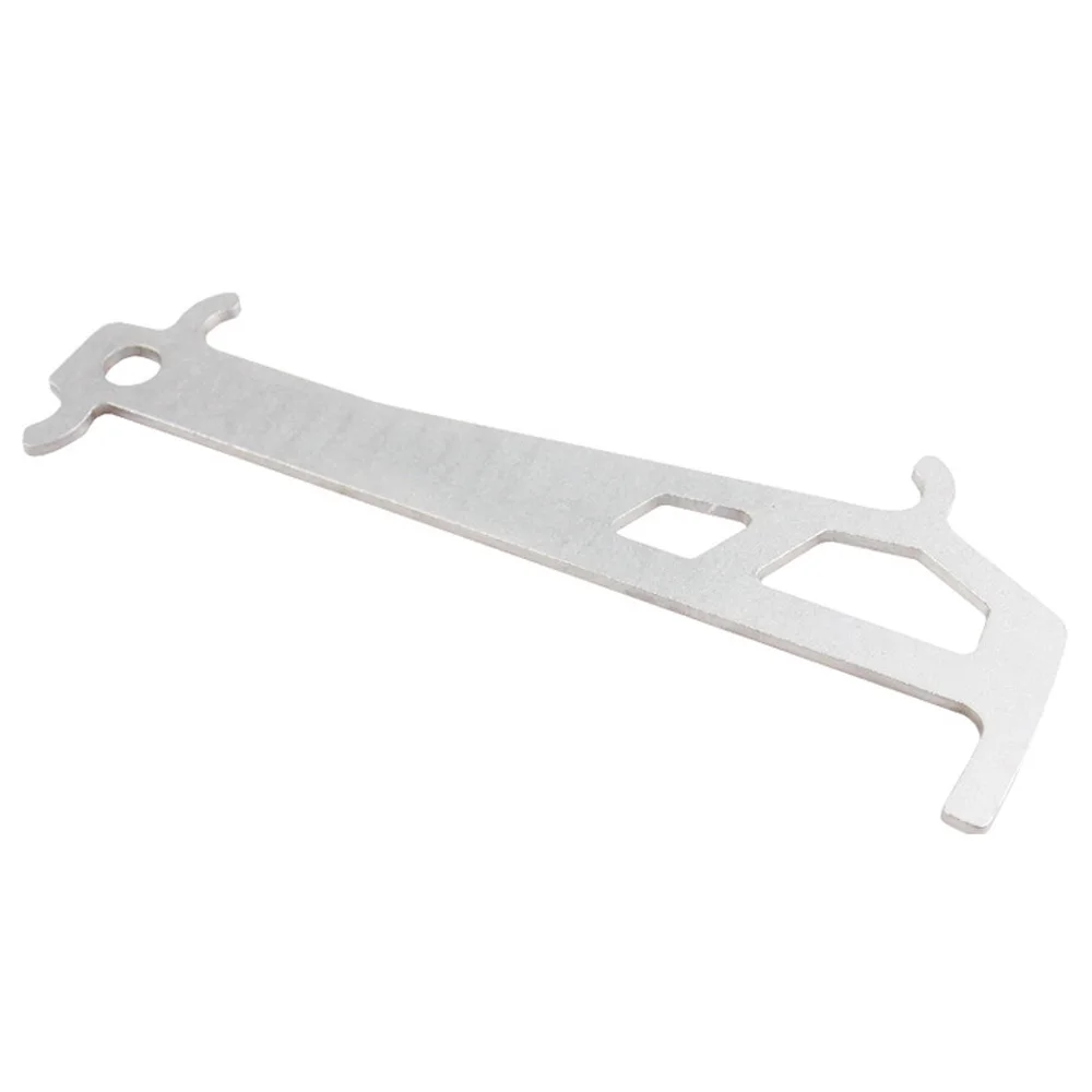 

2 in 1 Bicycle Chain Checker Steel Bike Chain Measuring Ruler Wear Loss Indicator Gauge Repair Tool Outdoor Accessories