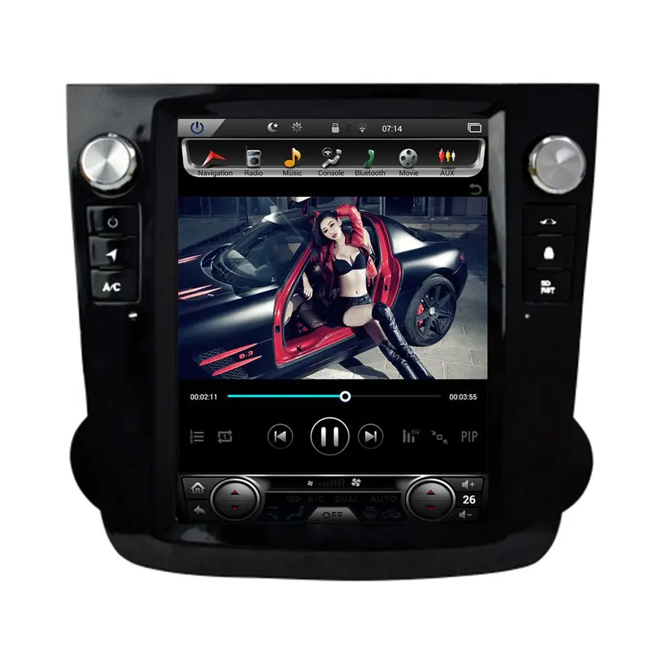 Автомобильный мультимедийный плеер Android 6 0 для Honda Crv Bluetooth автомобильный Радио 4