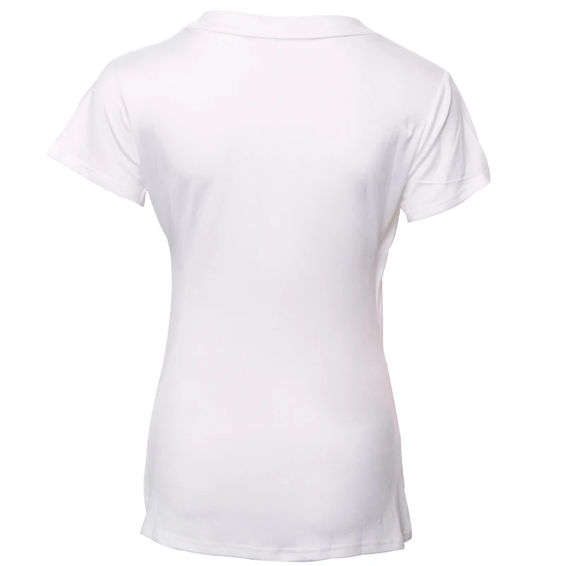 Women's Summer 2019 New Solid Color Fashion Casual V-neck Sexy Cross Short Sleeve T-Shirt | Женская одежда