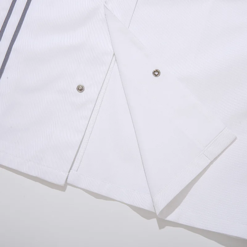 Униформа шеф повара унисекс с длинным рукавом для кафе пекарни официанта Рабочая