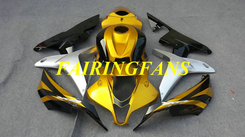 Инжекционный комплект обтекателей для HONDA CBR600RR F5 07 08 CBR 600 RR 600RR CBR600 2007 2008 золотой