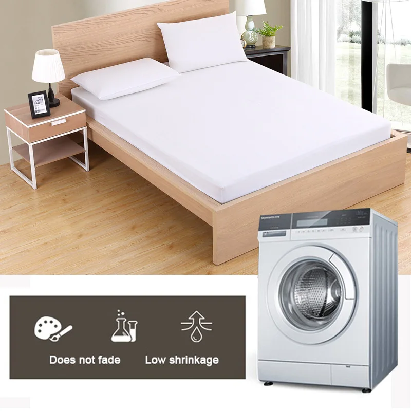 Защитный чехол для матраса с твердым покрытием кровать воздухопроницаемые